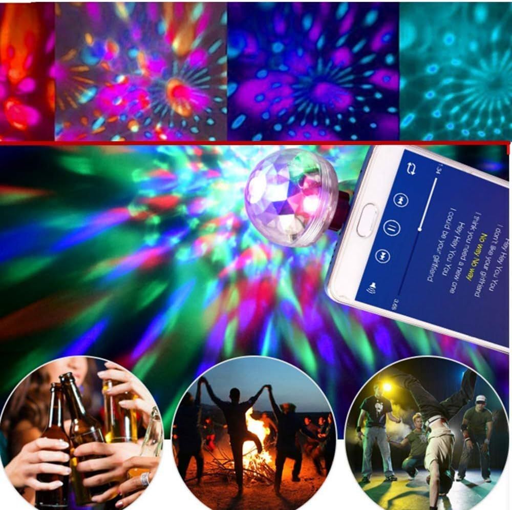 Usb Mini Disco Lights, Stage Dj Lights, Boolian, Magic Ball ... - 4