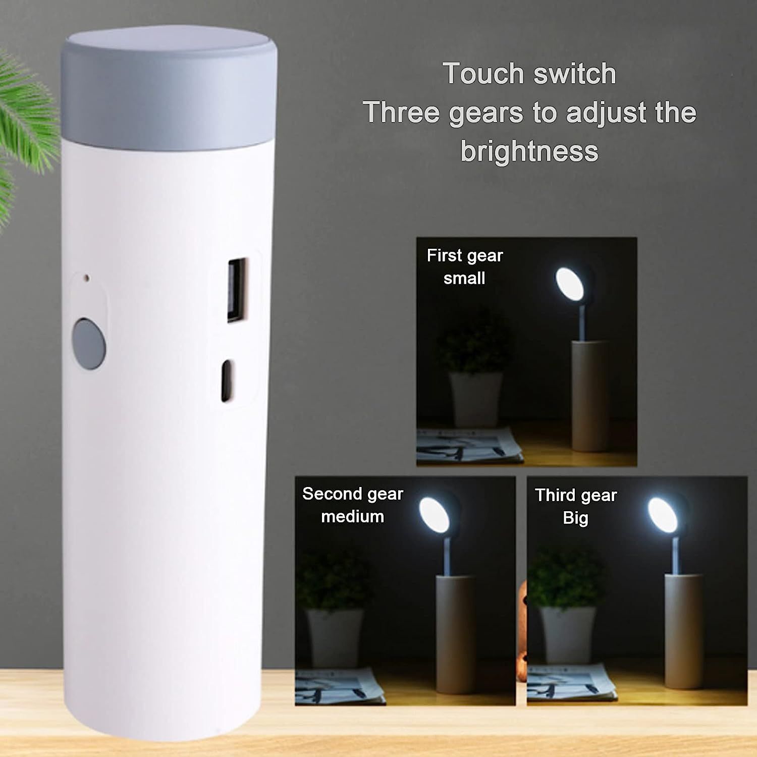 Lampe De Table Led � Intensit� Variable, Smart Dimming Touch... - 4