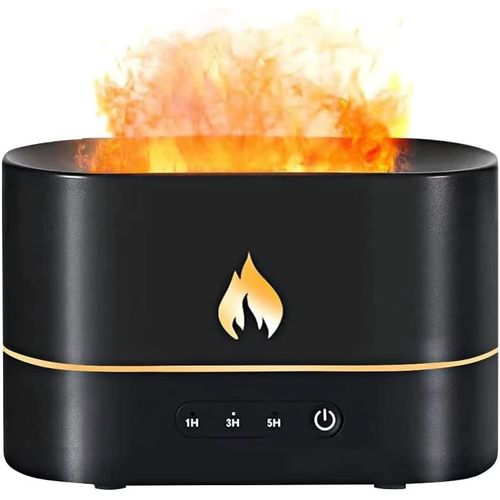 Diffuseur D'huiles Essentielles D'aromathérapie, Flame Spray Humidi 