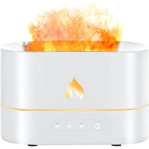 Diffuseur D'huiles Essentielles D'aromathérapie, Flame Spray Humidi 