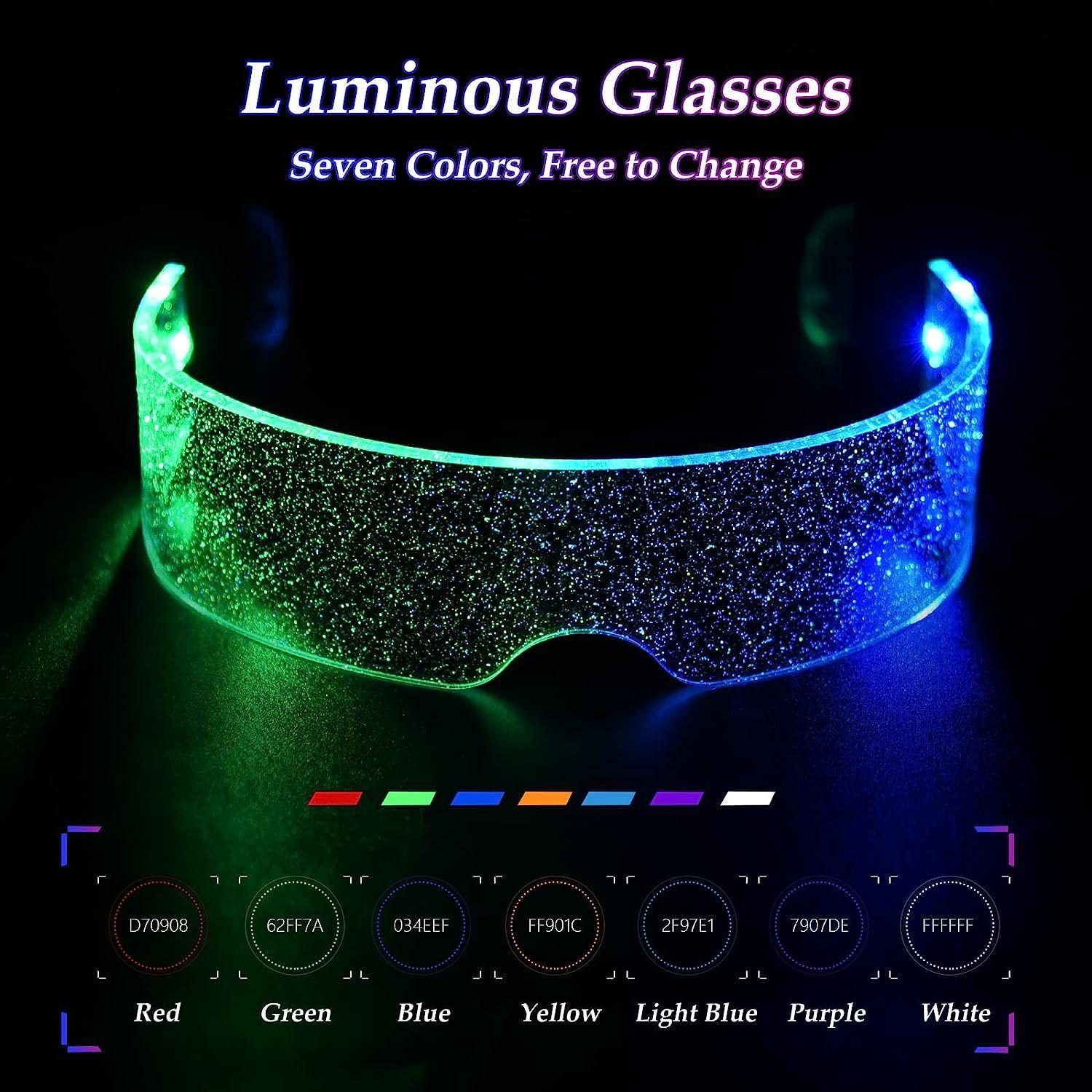 Lunettes Lumineuses - Ciel toil, Lunette Led Lumineux, Lun... - 4