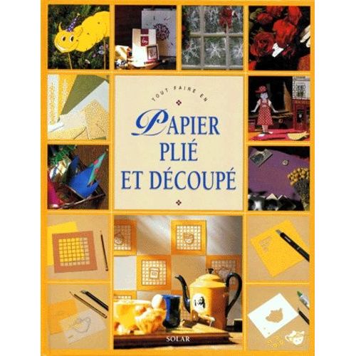 Papier Plié Et Découpé