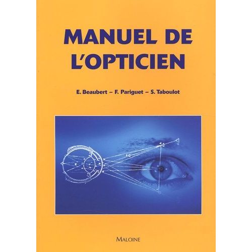 Manuel De L'opticien