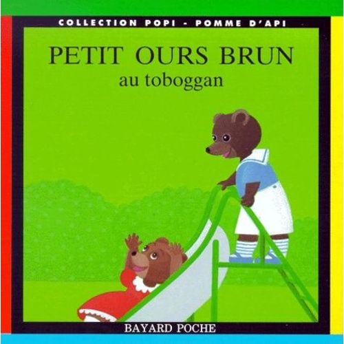 Petit Ours Brun Au Toboggan