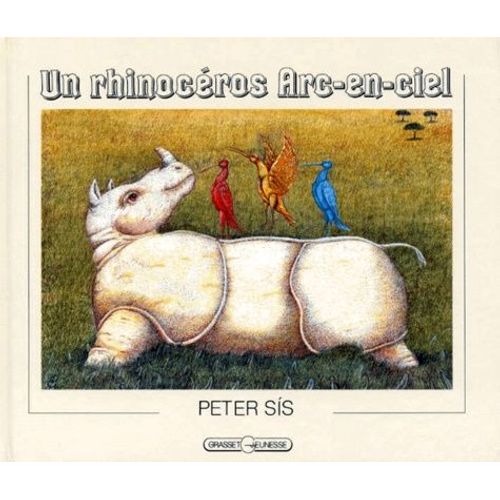 Un Rhinocéros Arc-En-Ciel