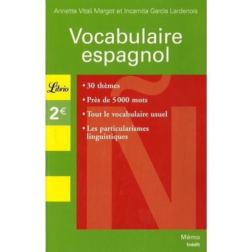 Vocabulaire Espagnol