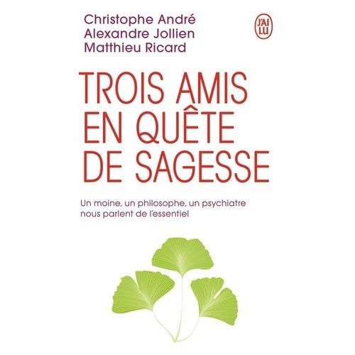Trois Amis En Quête De Sagesse - Un Moine, Un Philosophe, Un Psychiatre Nous Parlent De L'essentiel