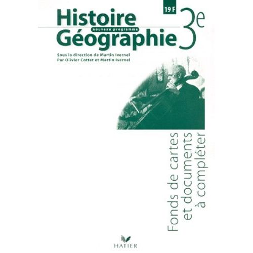 Histoire-Géographie 3e - Fonds De Cartes Et Documents À Compléter