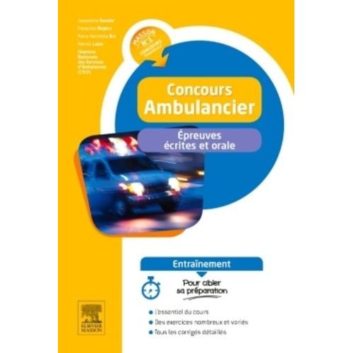 Concours Ambulancier - Epreuves Écrites Et Orale