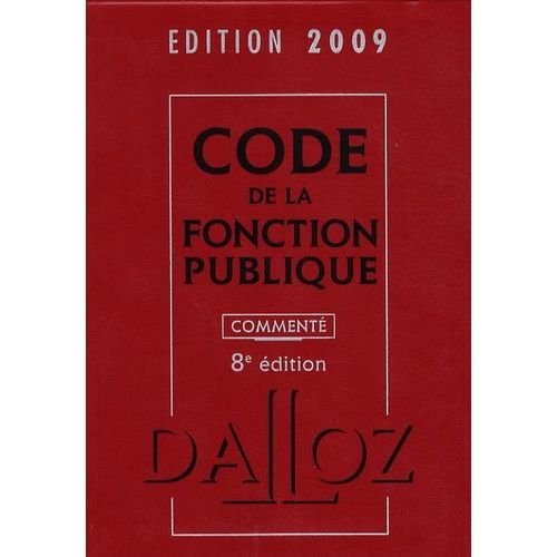 Code De La Fonction Publique