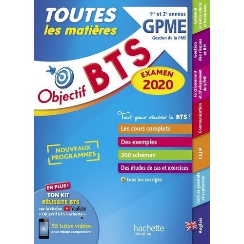 Objectif Bts Gpme 1re Et 2e Années - Toutes Les Matières