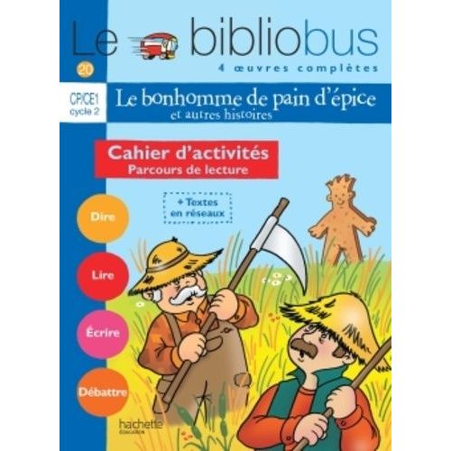 Parcours De Lecture De 4 Oeuvres Littéraires Cp/Ce1 Cycle 2 - Cahier D'activités