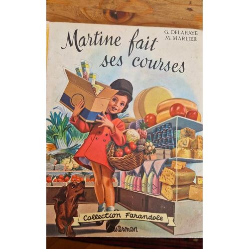 Martine Fait Ses Courses, Édition 1964, Collection Farandole