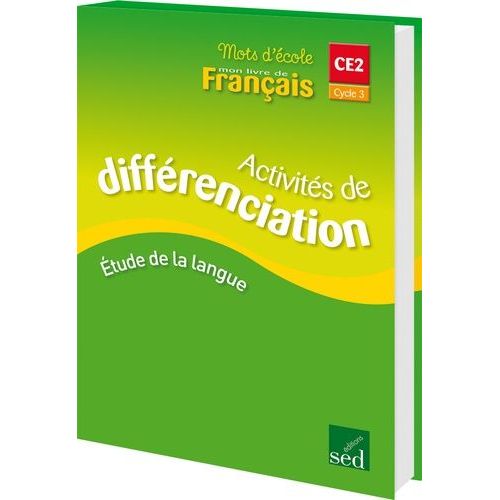 Mots D'école Cm1 Cycle 3 - Activités De Différenciation
