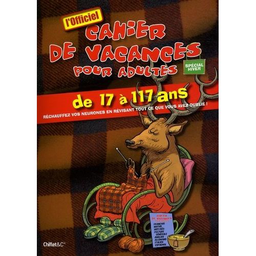 Cahier De Vacances Pour Adultes - Spécial Hiver