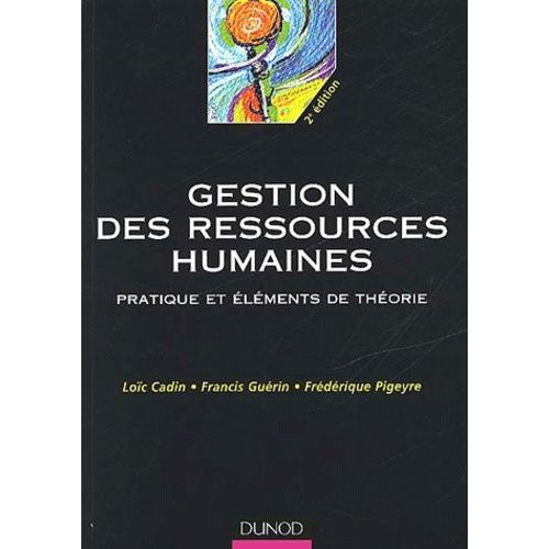 Gestion Des Ressources Humaines - Pratique Et Elements De Theorie, 2eme Edition