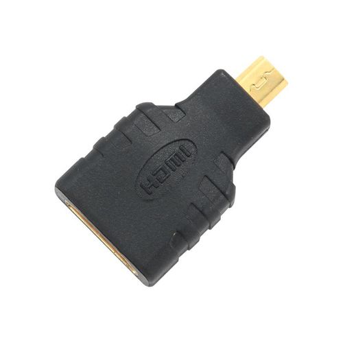 Gembird - Adaptateur HDMI - 19 pin micro HDMI Type D mâle pour HDMI femelle
