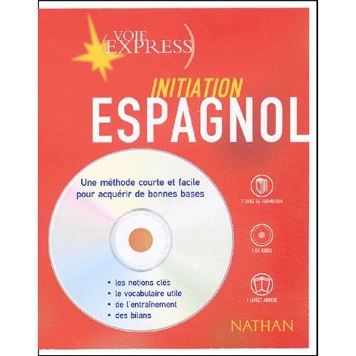 Initiation Espagnol - Coffret Livre + Cd Audio
