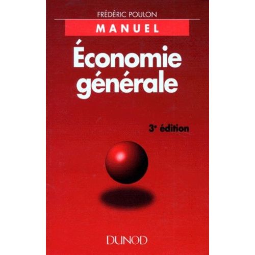 Economie Generale - 3eme Edition