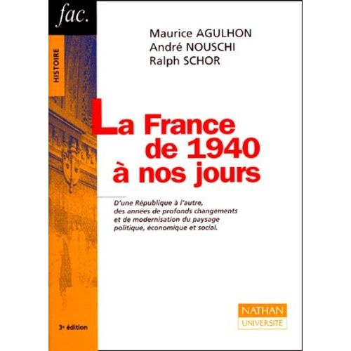 La France De 1940 À Nos Jours