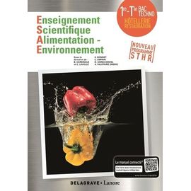 Enseignement Scientifique Alimentation-Environnement 1re Tle Sthr