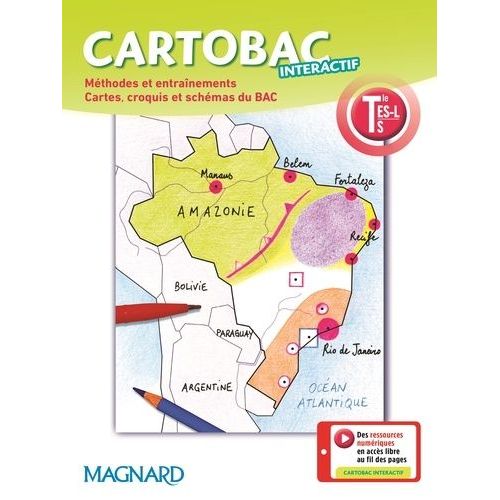 Cartobac Tle Es-L-S - Méthodes Et Entraînements, Cartes, Croquis Et Schémas Du Bac