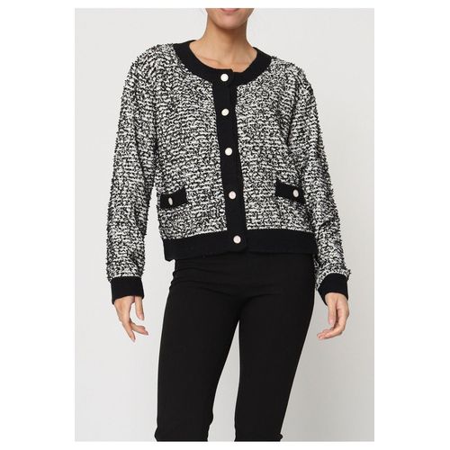 Gilet Cardigan Noir Femme
