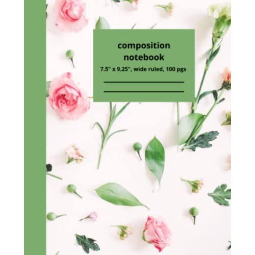 Dainty Pink Composition Book