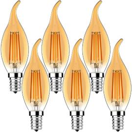 Ampoule LED E14 Blanc chaud, E14 LED 4W Équivalent à Halogène 40W