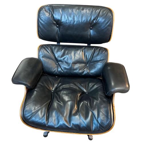 Lounge Chair 670  Ray Amp Charles Eames Dition Mobilier International Noir