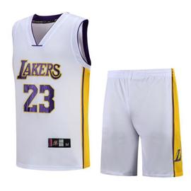 Maillot de basket-ball, Vêtements De Sport, Lakers 23 James, Gilet De Sport  Short, Homme, Enfant(C)