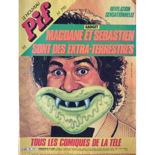 Le Nouveau Pif N° 790 - Magdane Et Sébastien Sont Des Extra-Terrestres