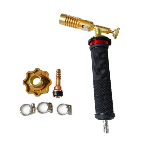 Poignée de torche à gaz GPL,haute température,or,argent,fusion,feu,déterminer,cuivre,aluminium,fer,odorde soudage,lance-flammes GPL - Type Torch Handle