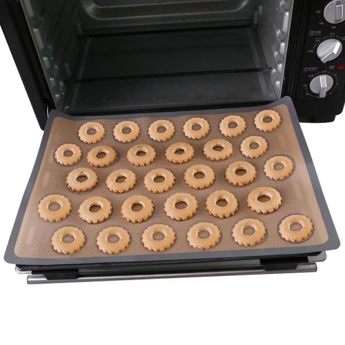 Plaques de boulangerie antiadhésives Silicone | Tapis de cuisson Macaron, surface antiadhésive H99F 1 pièce