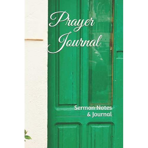 Prayer Journal: Sermon Notes & Journal