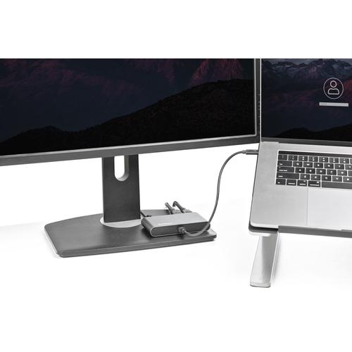 StarTech.com Mini Dock Thunderbolt 3 - Station d'Accueil TB3 à Double Écran - HDMI 4K 60Hz - 2x USB-A (3.2/2.0) & GbE - Câble 28cm - Adaptateur Multiport pour PC Portable - Mac/Windows...