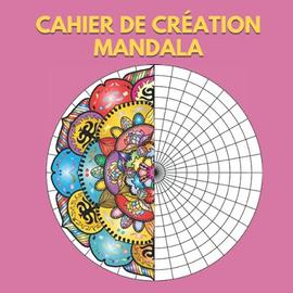 Cahier De Cr Ation Mandala Feuilles Avec Graphes Polaires Carnet De Grilles Circulaires