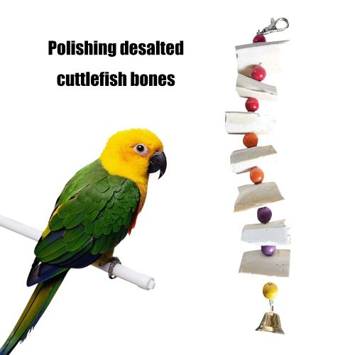 Jouet À Mâcher En Os De Poisson-Seiche, Perroquet, Mastication Naturelle, Molaires, Nourriture Pour Oiseaux, En Calcium