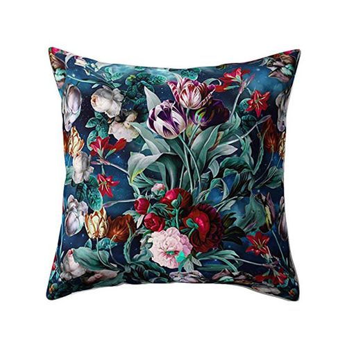 Housse De Coussin Imprimée Fleur 3d, Taie D'oreiller En Velours De Haute Qualité, Décoration Pour La Maison, Salon, Canapé