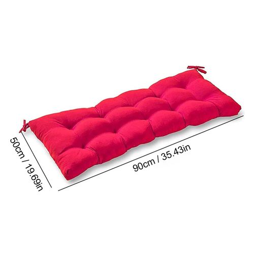 Coussin De Banc De Jardin En Coton Épais, 90x50cm, Siège Pour Meubles De Jardin, Chaise Longue