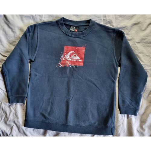 Sweat-Shirt Garçon 8 Ans Bleu . Marque Quicksilver