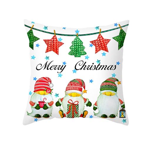 Housse De Coussin Motif Cerf De Noël, Taie D'oreiller Pour Canapé, Décoration De Maison, Livraison Directe