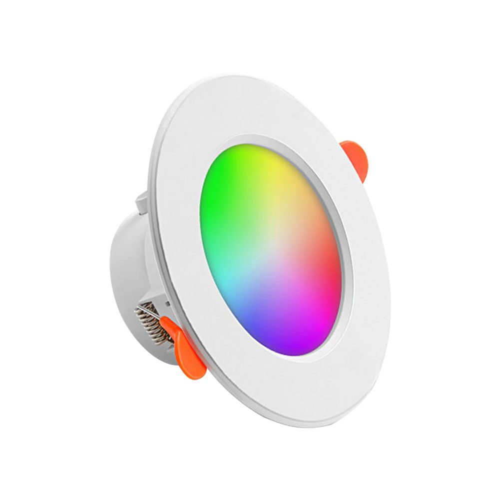 Spot Lumineux Led Rond Intelligent Avec Variateur De Couleur...
