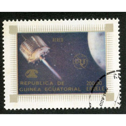 Republica De Guinea Ecuatorial, Aereo, 200.00 Ekuele