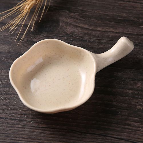 Ensemble De Plats Froids Pour La Cuisine, Saucière, Moutarde Assaisonnée, Blé, Herbe, Soucoupe, Petit Tableau De Dégustation De Vinaigre, Rose