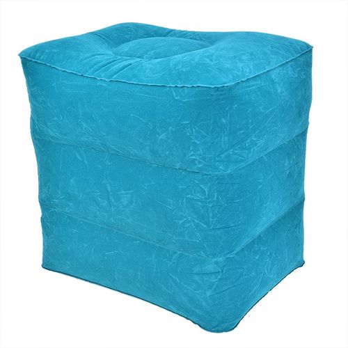 Oreiller Gonflable De Voyage Pour Les Pieds, Coussin De Repos Portable, Coussin De Voyage, Pour Avion, Voiture, Bus