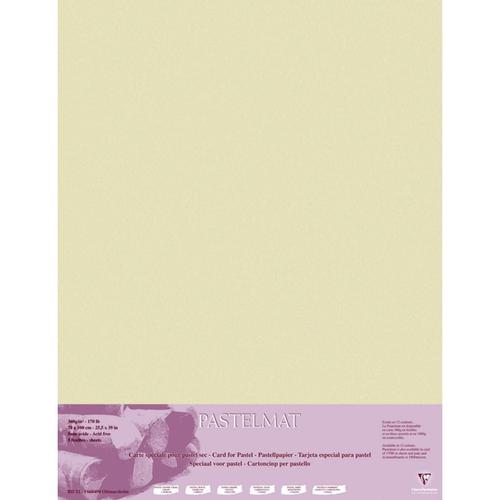 Clairefontaine Papier Pastelmat - 5 Feuilles Carte Spéciale Pour Pastels Secs - 70x100 Cm 360g - Sable