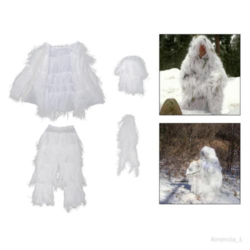 Snow Hiver Masking Costume De Vêtements, Pantalon Hood Head Couverture Pleine Couverture Photographie Halloween Ou Enfant