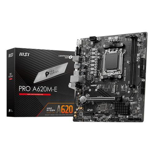 MSI PRO A620M-E carte mère micro-ATX AMD A620