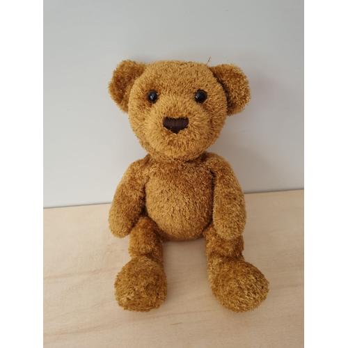 Doudou ours sales marron